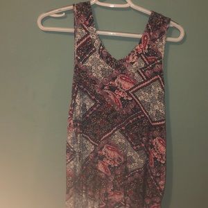 Tank top Hippie rose